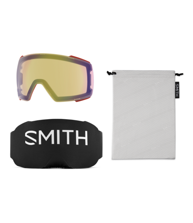 SMITH I/O MAG GOGGLE PATROL W/ CHROMAPOP EVERYDAY RED MIRROR + CHROMAPOP STORM YELLOW FLASH 2026