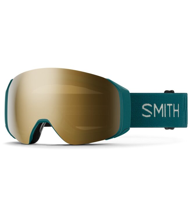 SMITH 4D MAG S GOGGLE MALACHITE W/ CHROMAPOP SUN BLACK GOLD MIRROR + CHROMAPOP STORM BLUE SENSOR MIRROR 2026