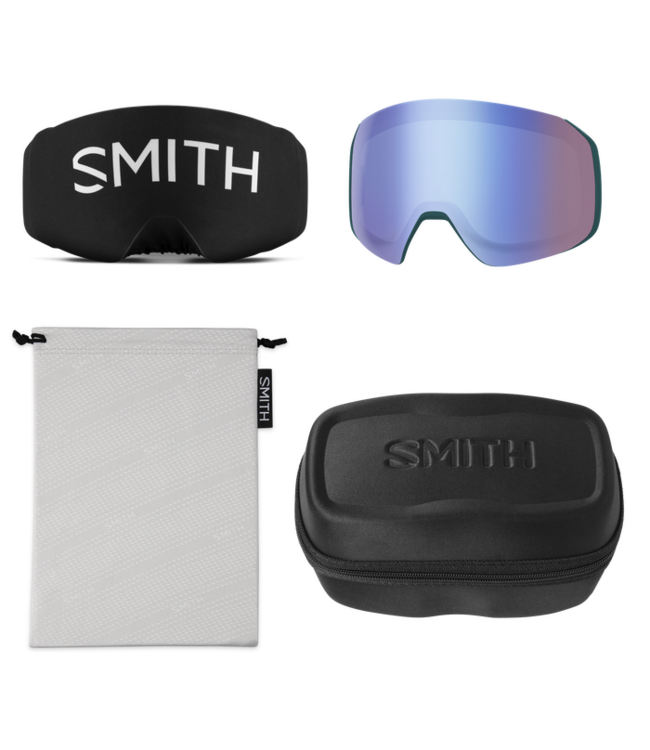 SMITH 4D MAG S GOGGLE MALACHITE W/ CHROMAPOP SUN BLACK GOLD MIRROR + CHROMAPOP STORM BLUE SENSOR MIRROR 2026