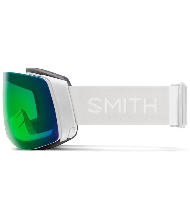 SMITH 4D MAG GOGGLE WHITE VAPOR W/ CHROMAPOP EVERYDAY GREEN MIRROR + CHROMAPOP STORM ROSE FLASH 2026