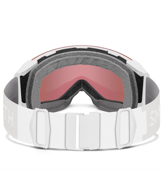 SMITH 4D MAG GOGGLE WHITE VAPOR W/ CHROMAPOP EVERYDAY GREEN MIRROR + CHROMAPOP STORM ROSE FLASH 2026