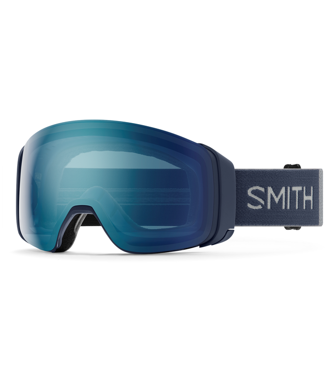 SMITH 4D MAG GOGGLE ROYAL NAVY W/ CHROMAPOP EVERDAY BLUE MIRROR + CHROMAPOP STORM BLUE SENSOR MIRROR 2026