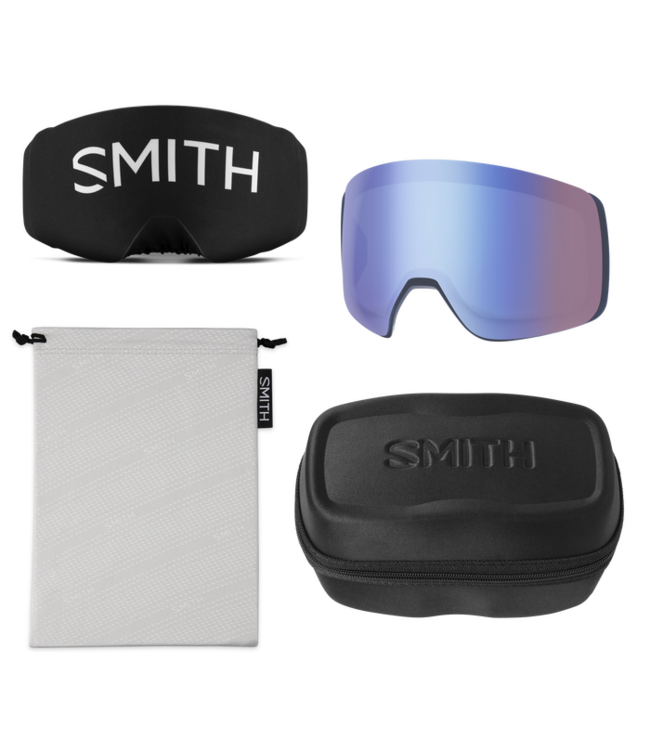 SMITH 4D MAG GOGGLE BANDIT W/ CHROMAPOP SUN PLATINUM MIRROR + CHROMAPOP STORM BLUE SENSOR MIRROR 2026