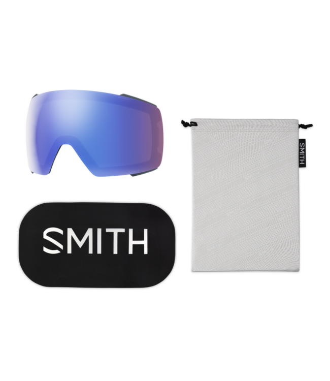 SMITH I/O MAG GOGGLE SLATE W/ CHROMAPOP EVERYDAY RED MIRROR + CHROMAPOP STORM BLUE SENSOR MIRROR 2026