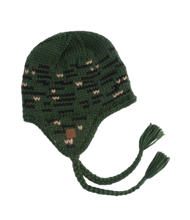 COAL DORI BEANIE DARK GREEN 2026