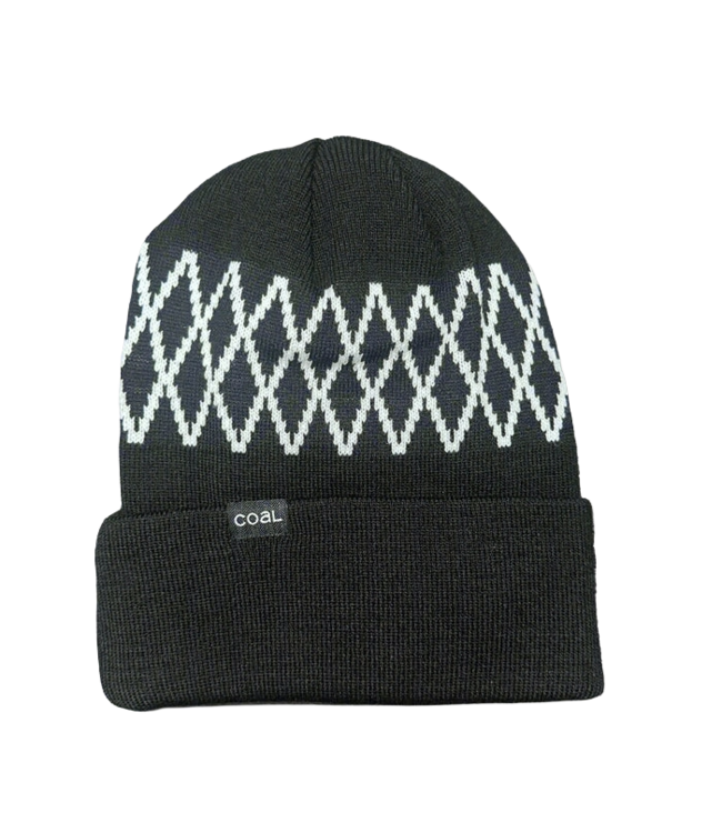COAL UNIFORM LITE BEANIE BLACK DIAMOND STRIPE 2026