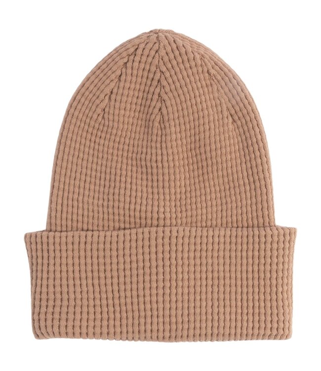COAL CROSSOVER BEANIE LIGHT BROWN 2026