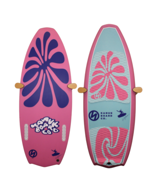 KANUK KANUK LILY PRO WAKE SURF BOARD - PINK BLOOM 2025