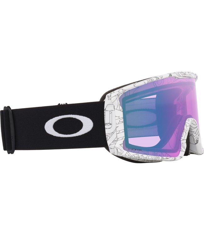 OAKLEY LINE MINER L GOGGLE MATTE WHITE GHOST TEXT W/ PRIZM ICED 2026
