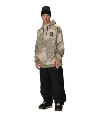 686 686 BONDED FLEECE HOODY LIMESTONE HEMISPHERE PRINT 2026