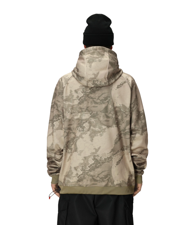 686 BONDED FLEECE HOODY LIMESTONE HEMISPHERE PRINT 2026