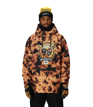 686 686 WATERPROOF HOODY SUBLIME ORANGE TIE DYE 2026