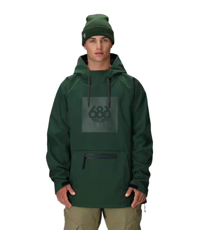 686 WATERPROOF HOODY MOSS GREEN 2026