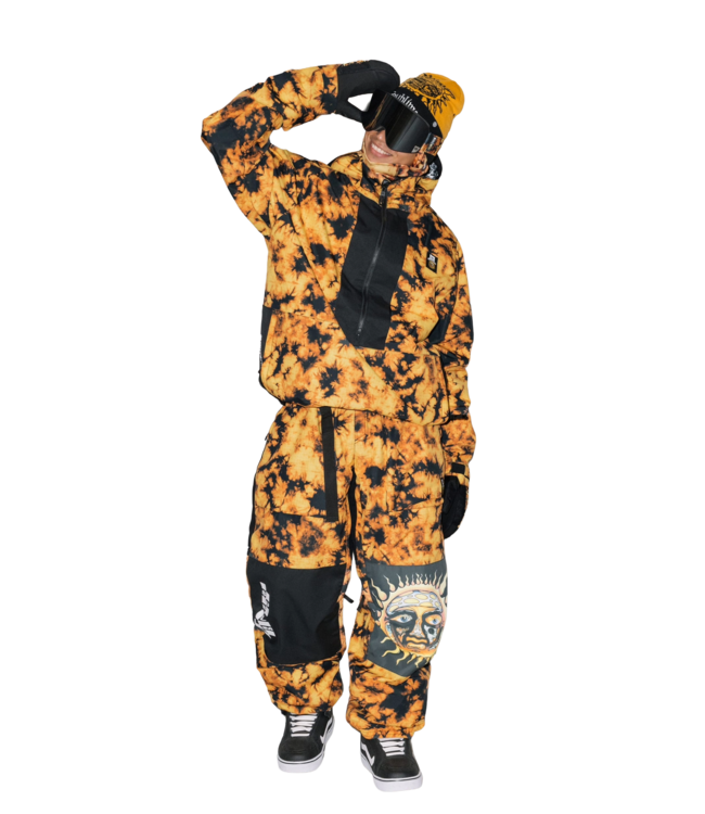 686 x SUBLIME SHELL PANTS ORANGE TIE DIE 2026