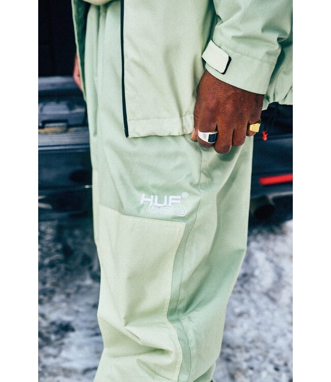686 x HUF DOUBLE H PANT GREEN CLEARBLOCK 2026