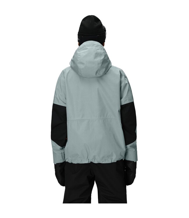 686 WOMENS OUTLINE SHELL ANORAK DUSTY MARINE GRID 2026