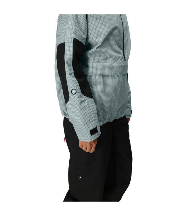 686 WOMENS OUTLINE SHELL ANORAK DUSTY MARINE GRID 2026