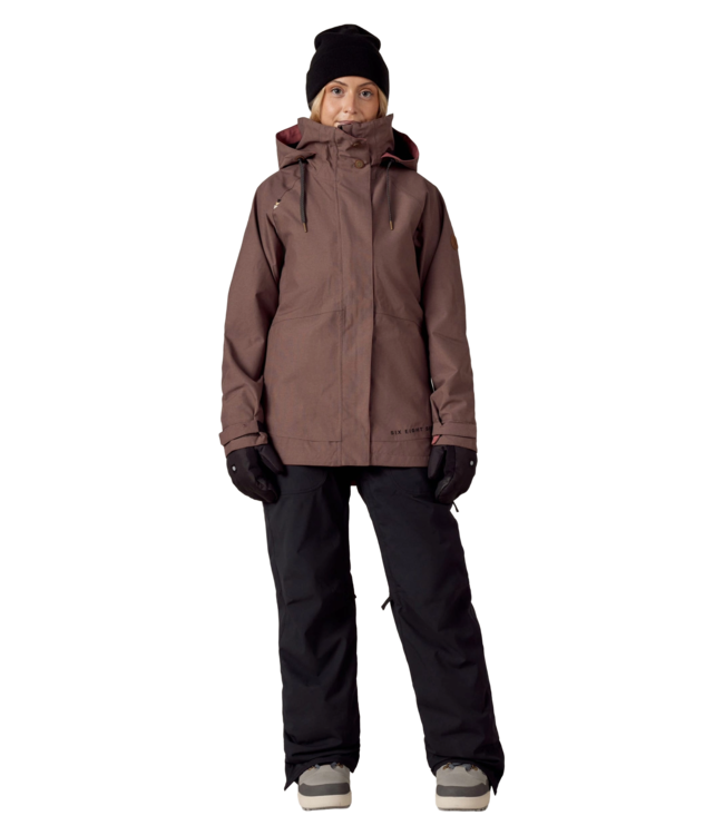 686 WOMENS SMARTY SPELLBOUND JACKET PEPPERCORN DOBBY 2026