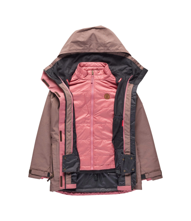 686 WOMENS SMARTY SPELLBOUND JACKET PEPPERCORN DOBBY 2026