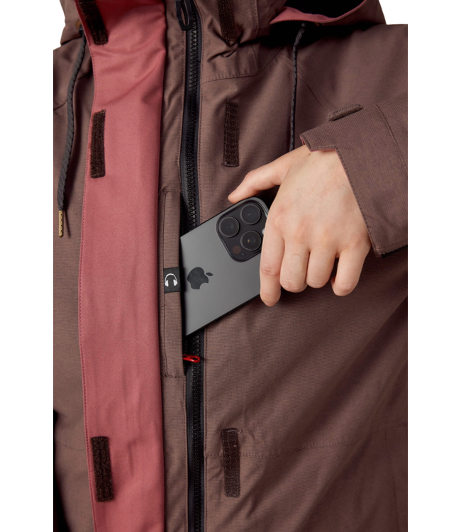 686 WOMENS SMARTY SPELLBOUND JACKET PEPPERCORN DOBBY 2026