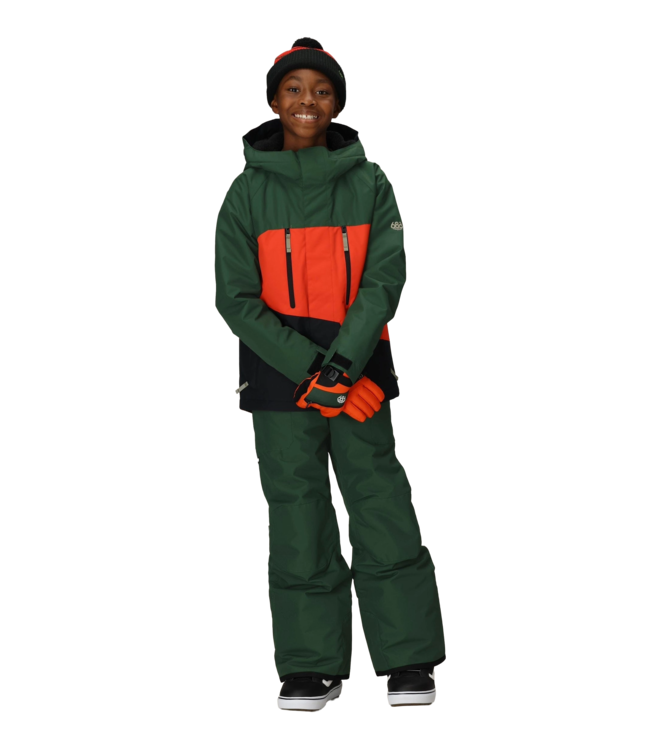 686 BOYS FRONTIER INSULATED BIB MOSS GREEN 2026