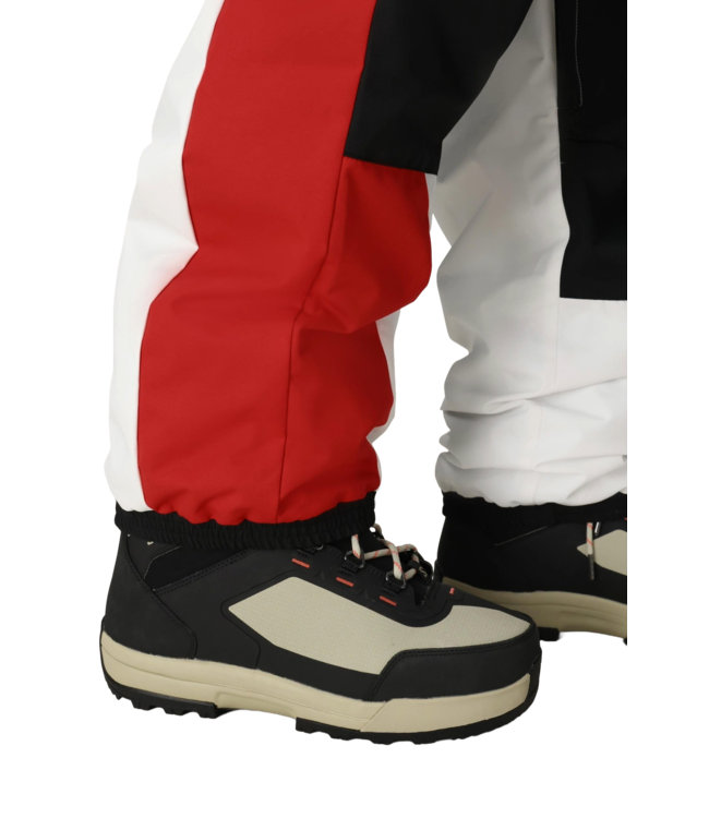 2026 686 MENS ASSC F1 SHELL SNOW PANTS WHITE COLORBLOCK