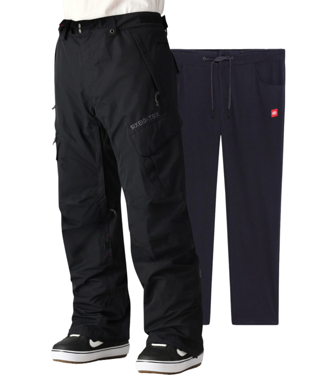 686 SMARTY® 3-IN-1 CARGO PANT BLACK 2026
