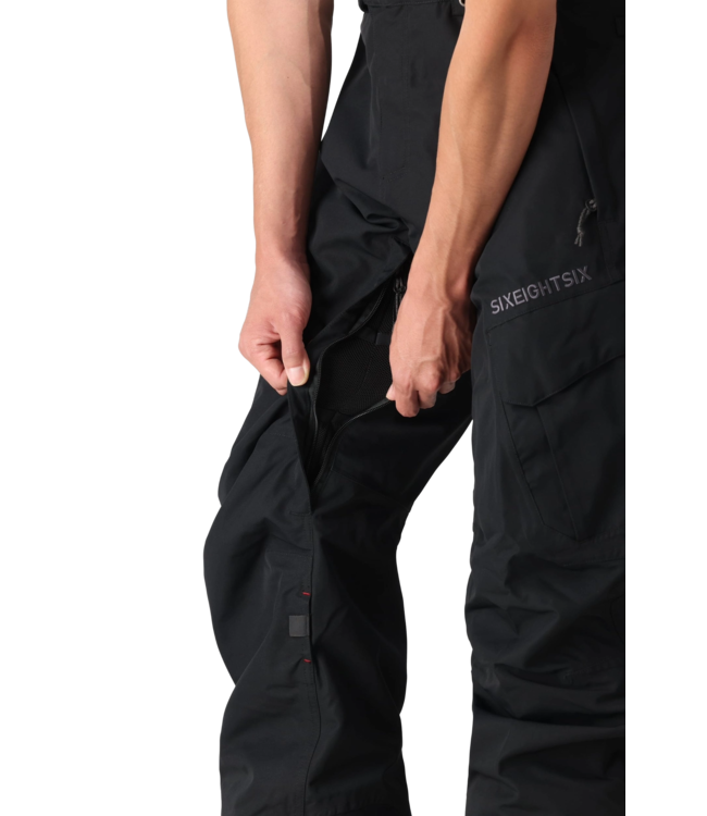 686 SMARTY® 3-IN-1 CARGO PANT BLACK 2026