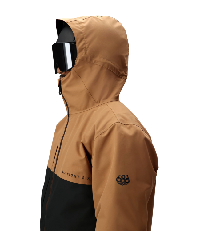 686 SMARTY 3-IN-1 FORM JACKET CARAMEL COLORBLOCK 2026