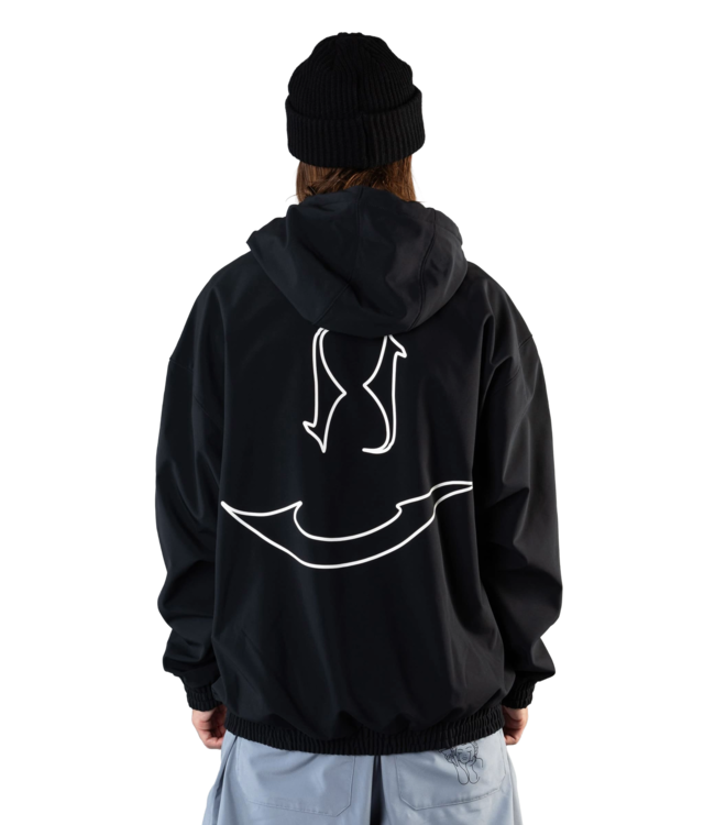 BEYOND MEDALS SOFTSHELL HOODIE BLACK 2026