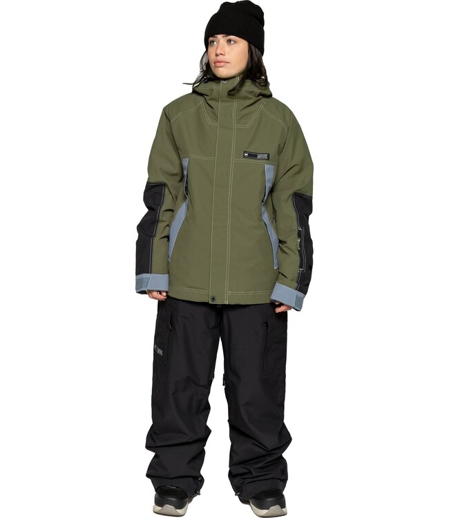L1 WOMENS DAKOTA JACKET COMBAT/BLUESTONE/BLACK 2026