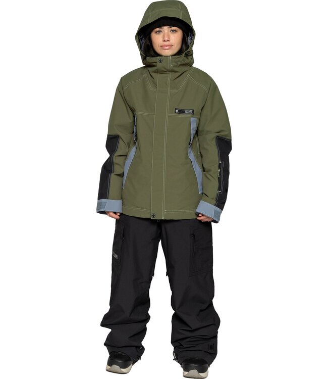 L1 WOMENS DAKOTA JACKET COMBAT/BLUESTONE/BLACK 2026