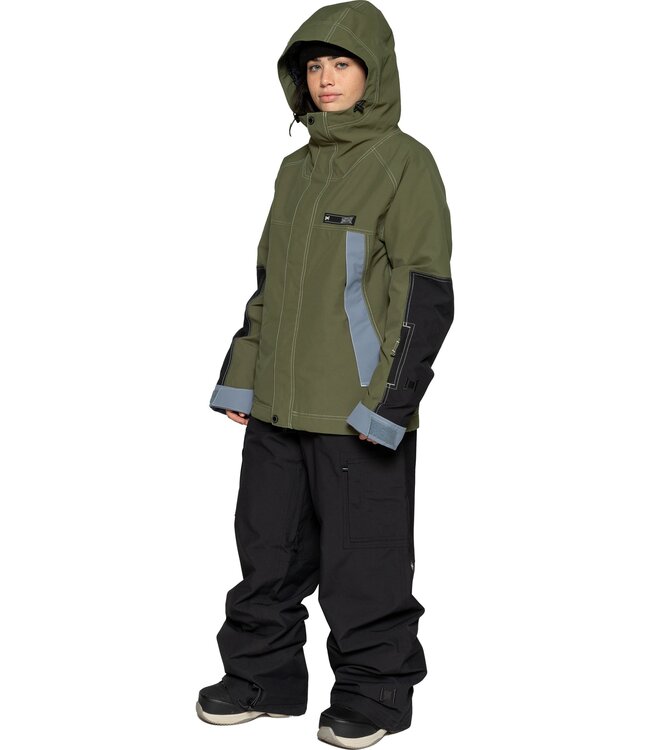 L1 WOMENS DAKOTA JACKET COMBAT/BLUESTONE/BLACK 2026