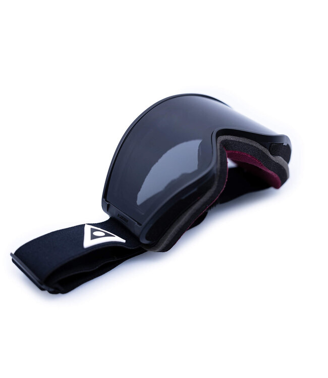 ASHBURY A12 GOGGLE BLACK TRIANGLE w/ DARK SMOKE LENS + YELLOW 2026