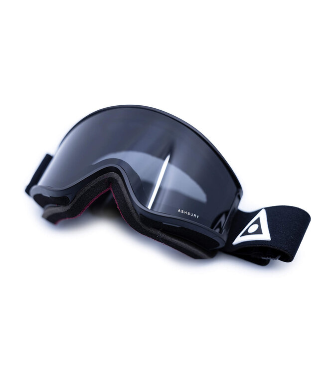 ASHBURY A12 GOGGLE BLACK TRIANGLE w/ DARK SMOKE LENS + YELLOW 2026