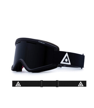 ASHBURY ASHBURY BLACKBIRD GOGGLE BLACK TRIANGLE w/ DARK SMOKE LENS + YELLOW 2026