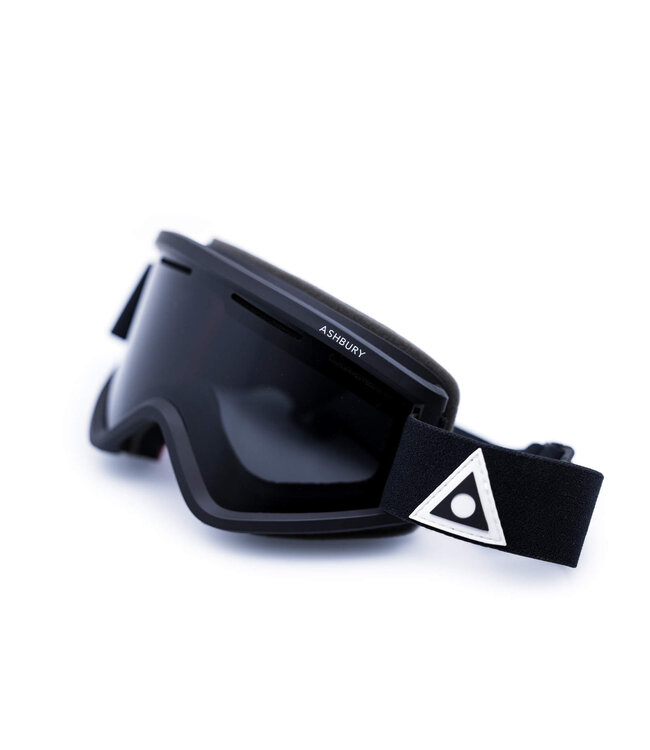 ASHBURY BLACKBIRD GOGGLE BLACK TRIANGLE w/ DARK SMOKE LENS + YELLOW 2026