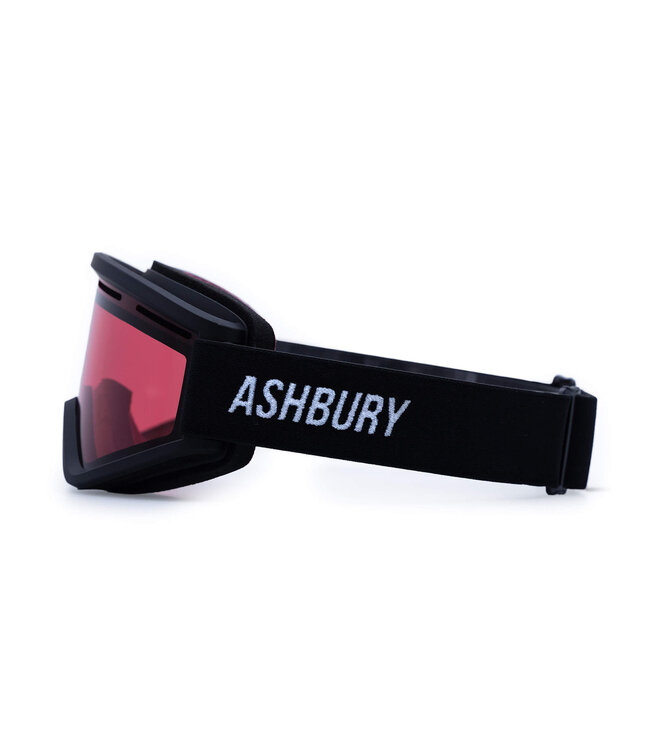 ASHBURY BLACKBIRD GOGGLE STAPLE BLACK w/ ROSE 2026