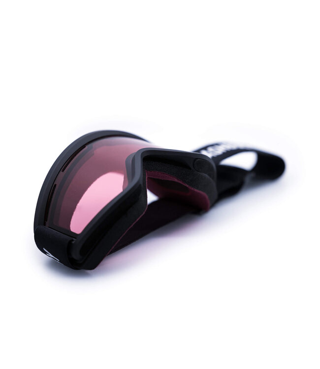 ASHBURY BLACKBIRD GOGGLE STAPLE BLACK w/ ROSE 2026