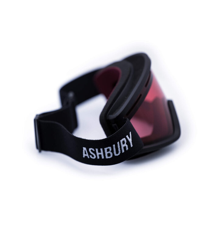 ASHBURY BLACKBIRD GOGGLE STAPLE BLACK w/ ROSE 2026