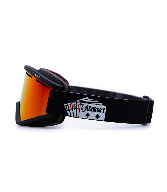 ASHBURY BLACKBIRD GOGGLE GAMBLER w/ RED MIRROR + YELLOW 2026