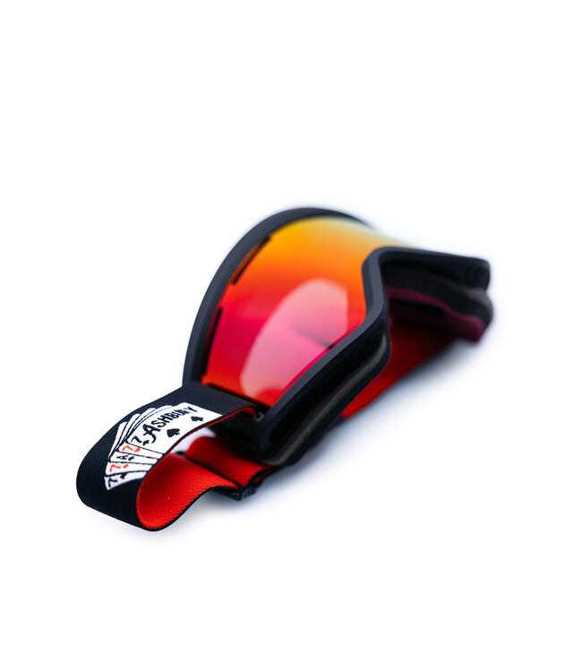 ASHBURY BLACKBIRD GOGGLE GAMBLER w/ RED MIRROR + YELLOW 2026