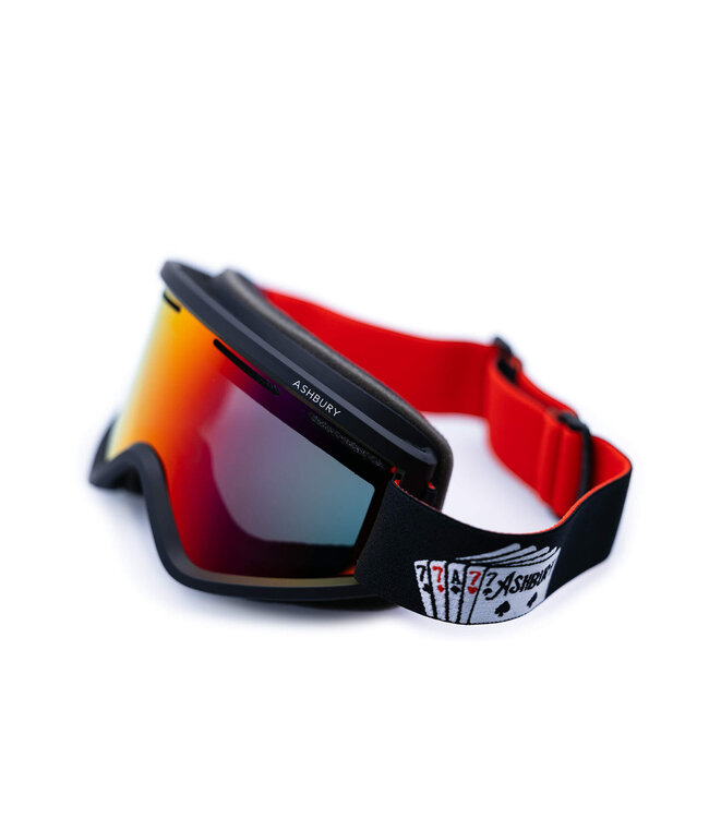 ASHBURY BLACKBIRD GOGGLE GAMBLER w/ RED MIRROR + YELLOW 2026