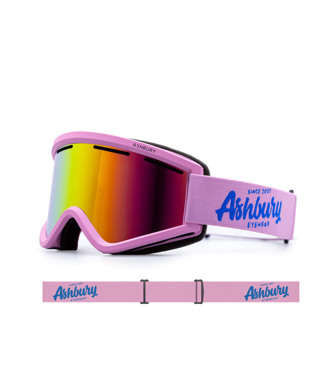 ASHBURY BLACKBIRD GOGGLE LEONARD w/ PINK MIRROR + YELLOW 2026