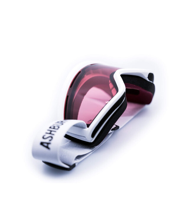 ASHBURY BLACKBIRD GOGGLE STAPLE WHITE w/ ROSE 2026