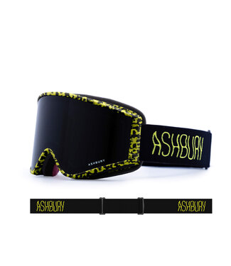 ASHBURY ASHBURY A12 GOGGLE  ACID w/ DARK SMOKE LENS + YELLOW 2026