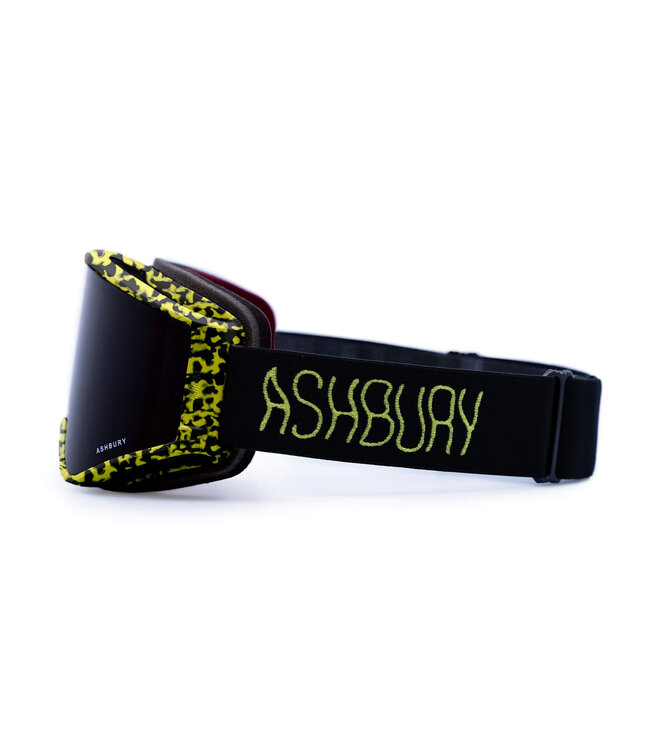 ASHBURY A12 GOGGLE  ACID w/ DARK SMOKE LENS + YELLOW 2026