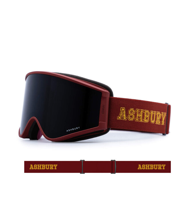 ASHBURY A12 GOGGLE VARSITY w/ DARK SMOKE LENS + YELLOW 2026