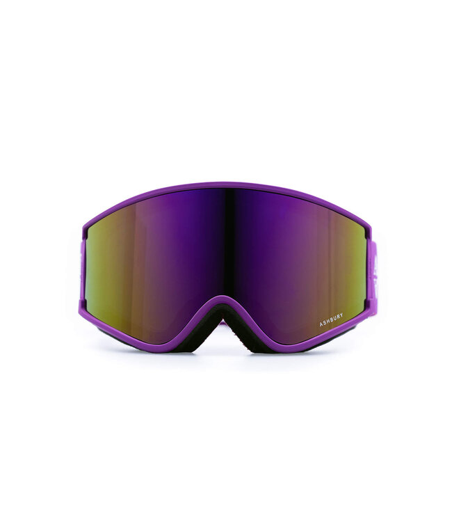 ASHBURY A12 GOGGLE REIGN w/ PURPLE MIRROR LENS + YELLOW 2026