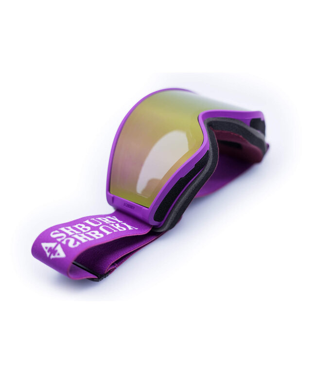 ASHBURY A12 GOGGLE REIGN w/ PURPLE MIRROR LENS + YELLOW 2026